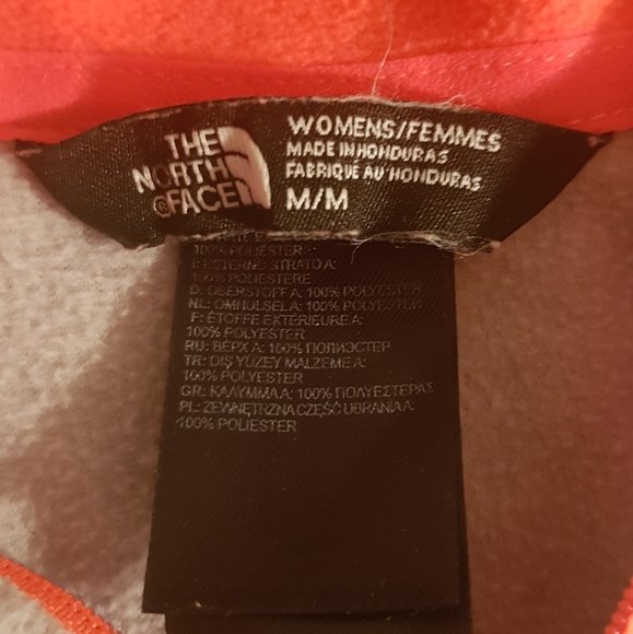North Face fleece grey and pink - Picture 4 of 6